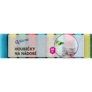 Q Home houbička na nádobí (10ks/fol)