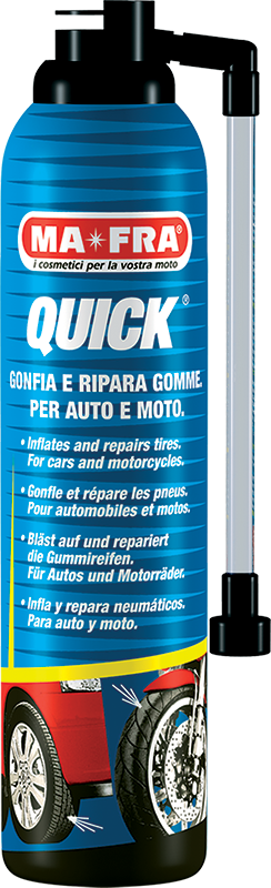 QUICK 300 ml opraví a nahustí defekt - sprej