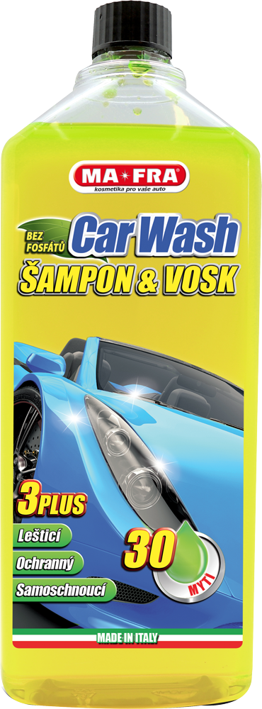 Levně CAR WASH šampon a vosk 1000ml