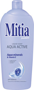 Mitia Aqua Active tekuté mýdlo, náplň, 1 l