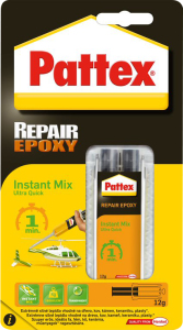 Levně Pattex Repair Epoxy Ultra Quic 1 min dvousložkové epoxidové lepidlo, 11 ml