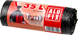 Alufix pytle na odpad, 15 µ, 53 × 60 cm, 35 l, 30 ks