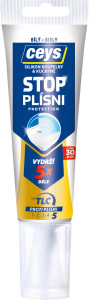 Silikon sanitární Ceys stop plísni bílý 125 ml