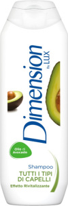 Levně Dimension by LUX 2v1 šampón Avocado pro všechny typy vlasů, 250 ml