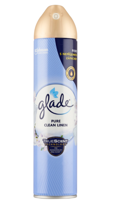 Levně Glade osvěžovač vzduchu ve speji 300 ml Pure Clean Linen