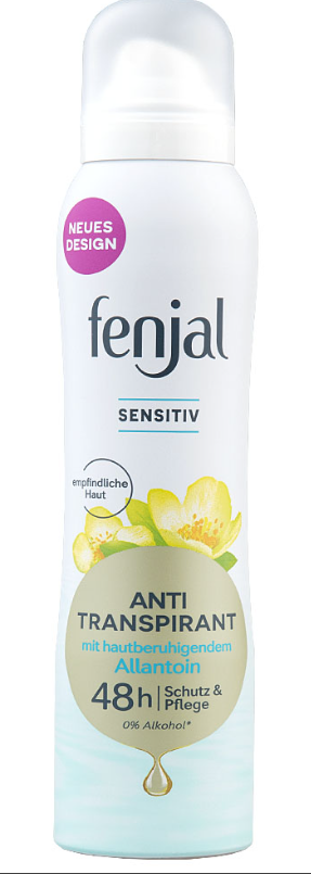 Levně Fenjal Sensitiv Anti-transpirant deodorant sprej 150 ml