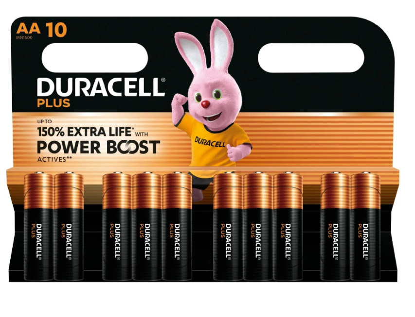 Duracell Plus AA 10ks MN1500B10