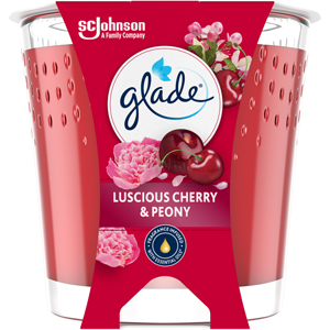 Glade svíčka 112g Luscious Cherry&Peony