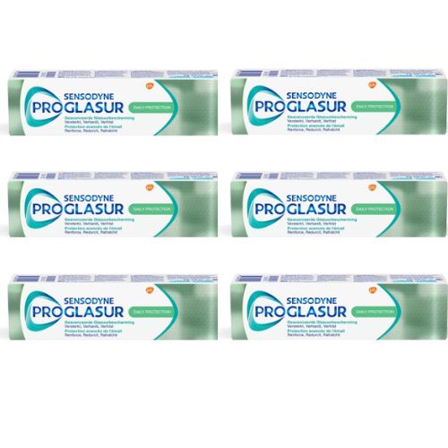 Sensodyne zubní pasta Pro Glasur Daily Protection 6x75 ml
