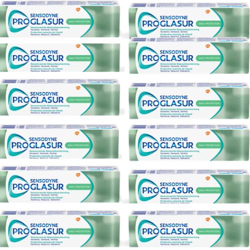 Sensodyne zubní pasta Pro Glasur Daily Protection 12x75 ml