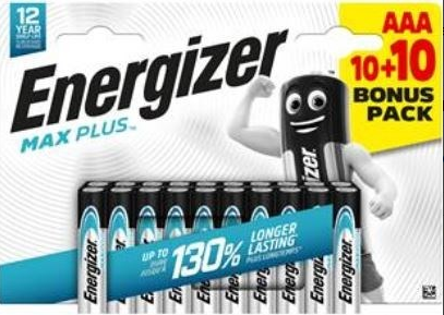 Energizer max plus LR03 (1010BAL.)