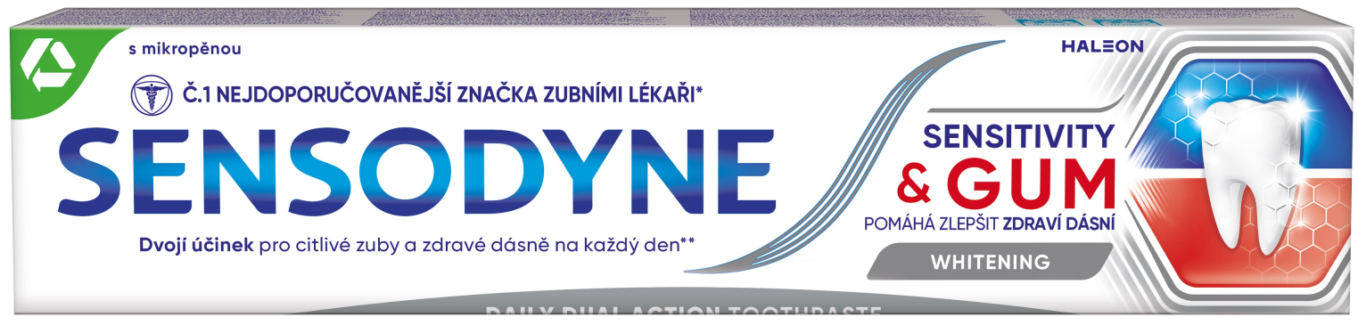 Zubní pasta SENSODYNE Sensitivity&Gum Whitening 75 ml
