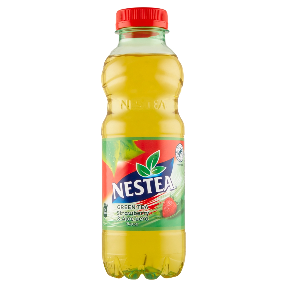 Nestea GREEN TEA 0,5l straw&aloe PET