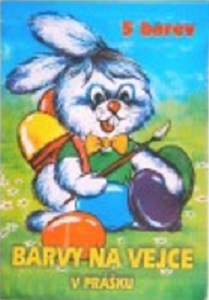 Barvičky na vejce v prášku (5ks/sac)mix