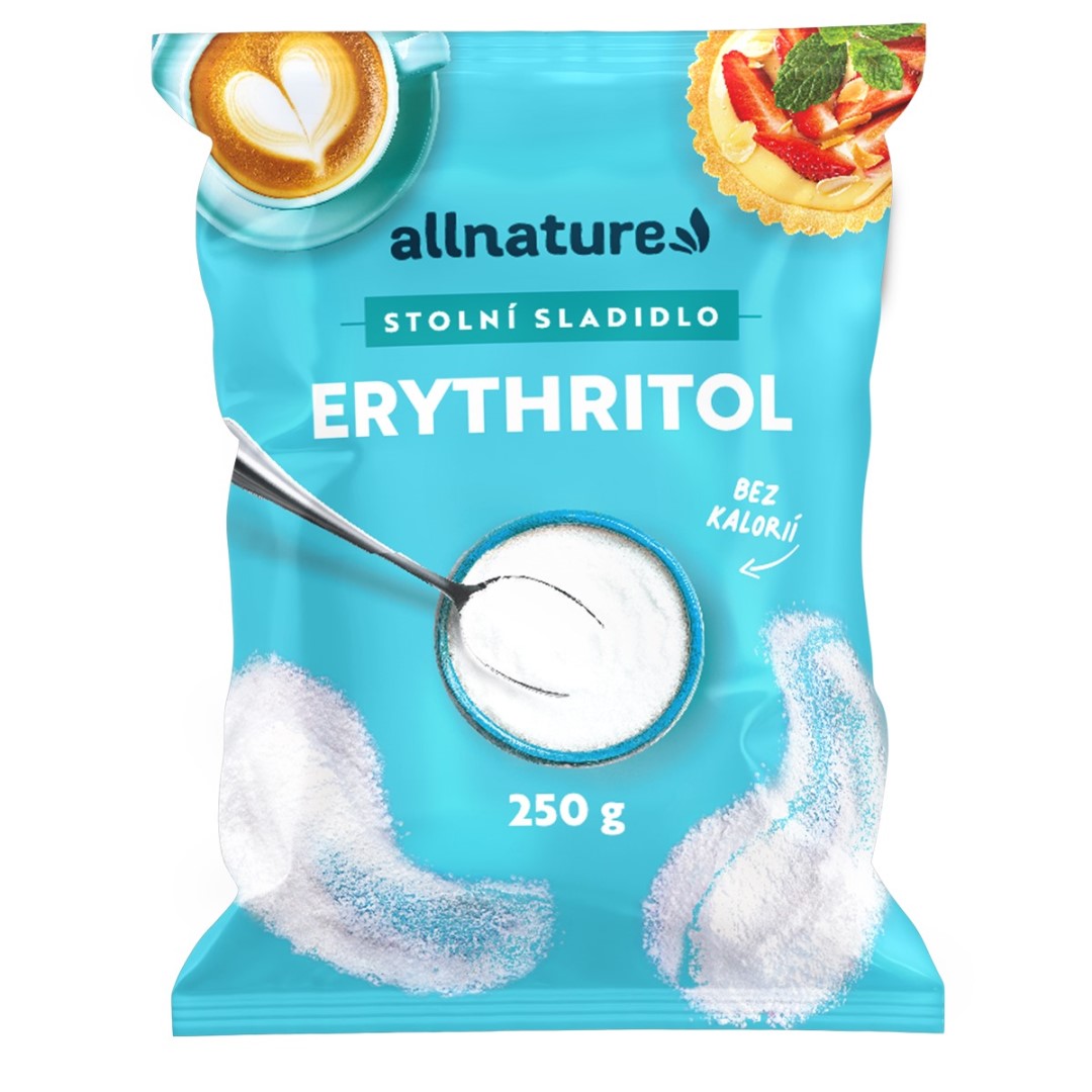 Levně Allnature Erythritol 250 g