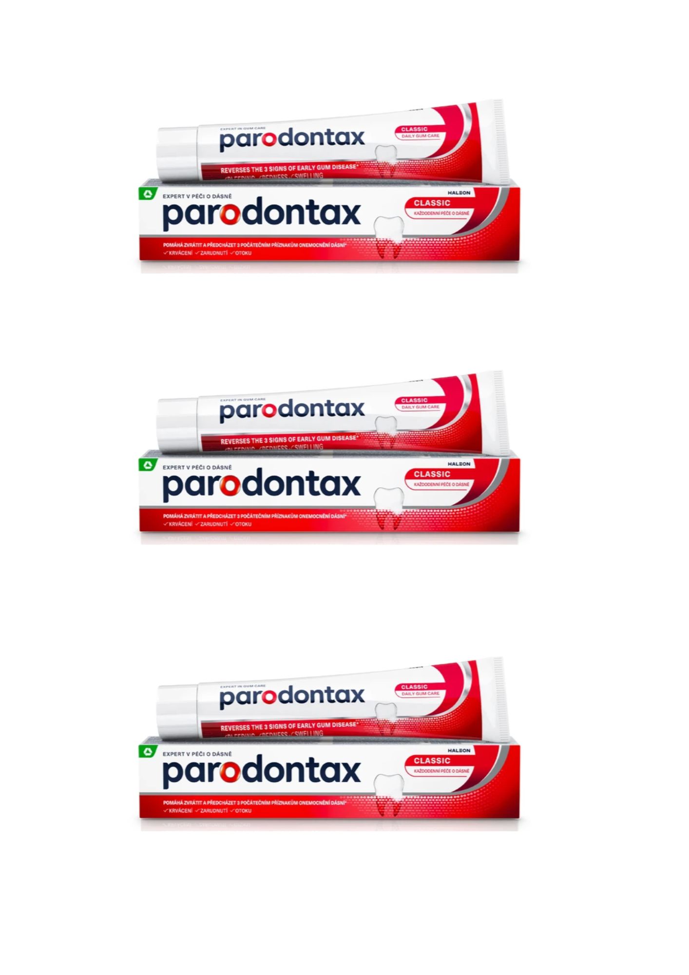 Parodontax Classic zubní pasta 3X75 ml