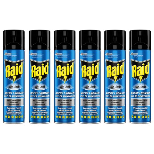 RAID Fliegen Mücken 6x400ml