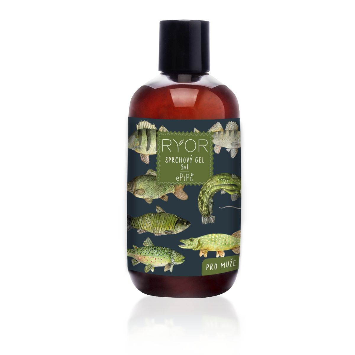 Ryor - ePiPí Sprchový gel 3v1 pro muže - 250 ml