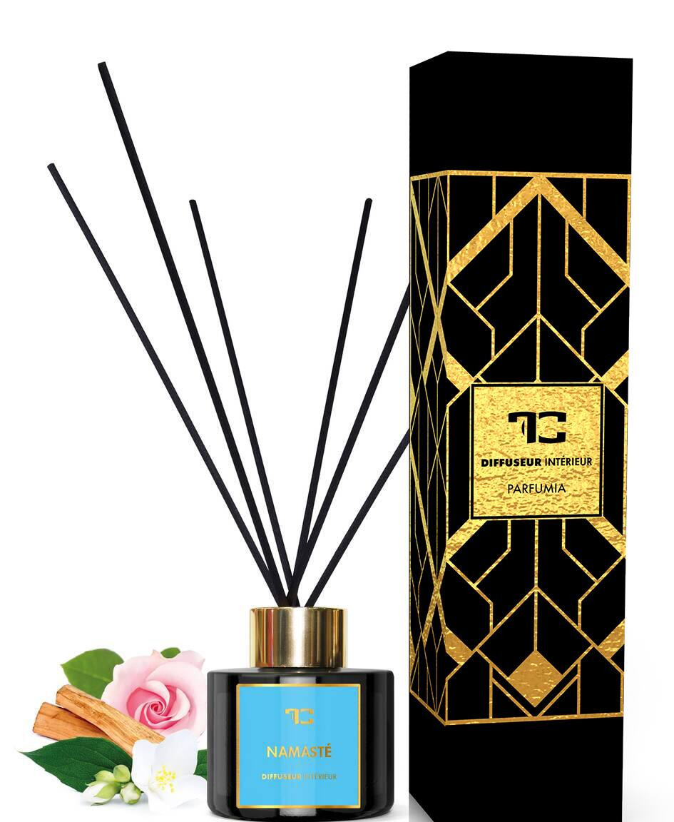 NAMASTÉ | tyčinkový difuzér | PARFUMIA® | 100 ml
