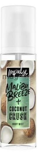 Impuls tělová mlha 150ml Malibu Breeze  Coconut Crush