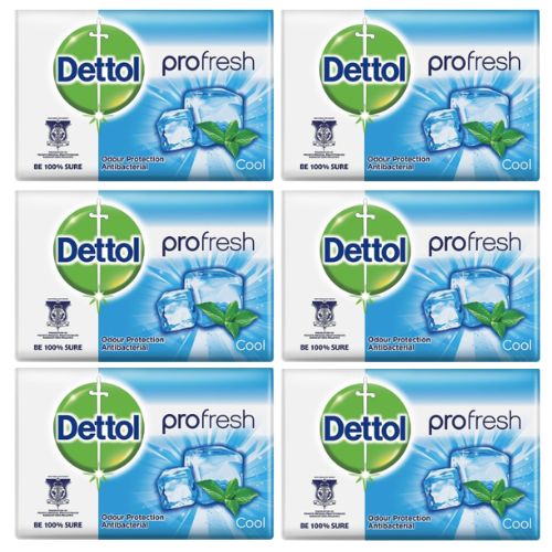 Levně Dettol antibakteriální pevné mýdlo 6x100g COOL
