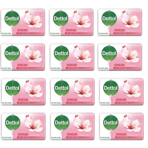 Levně Dettol antibakteriální pevné mýdlo 12x100g SKINCARE