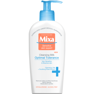 Mixa Cleansing Milk Optimal Tolerance odličovací mléko 200 ml