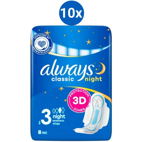 Always vložky 10x(8ks/fol) Classic night