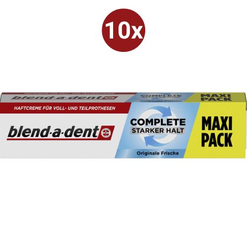 Levně Blend-a-dent fixační krém na zubní protézy 10x70 ml