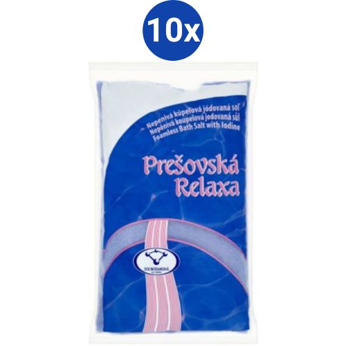 Levně Prešovská jodidovaná koupelová sůl 10x1kg