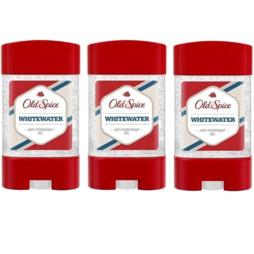 Levně Old Spice Whitewater deo gel 3x70 ml