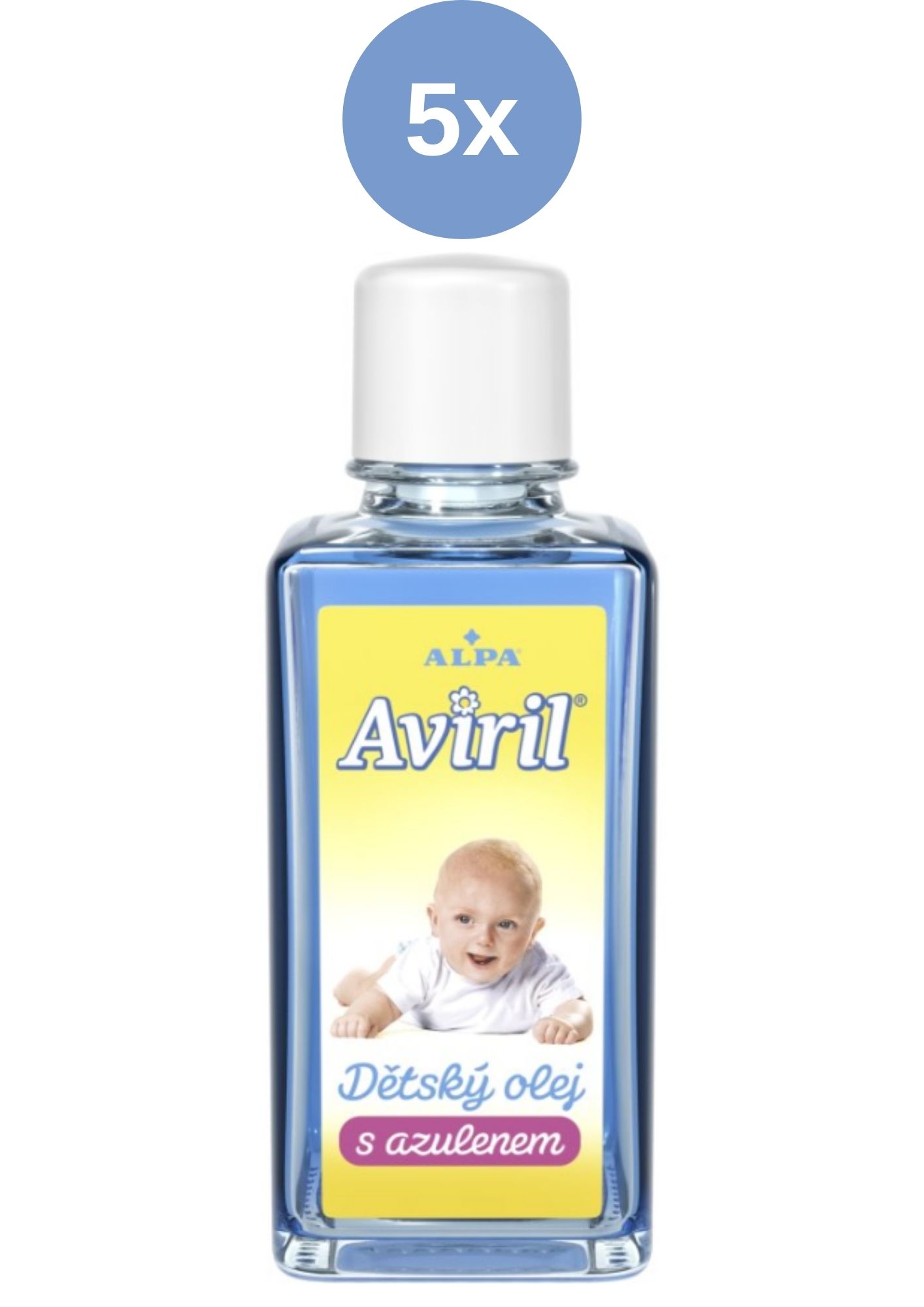 Levně Aviril dětský olej 5x50ml s azulenem
