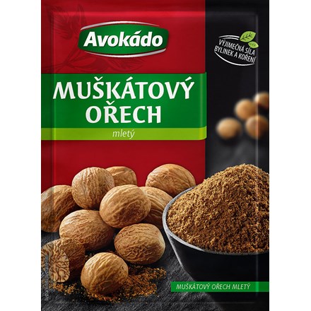 Avokádo Muškátový ořech mletý 5 x 10 g
