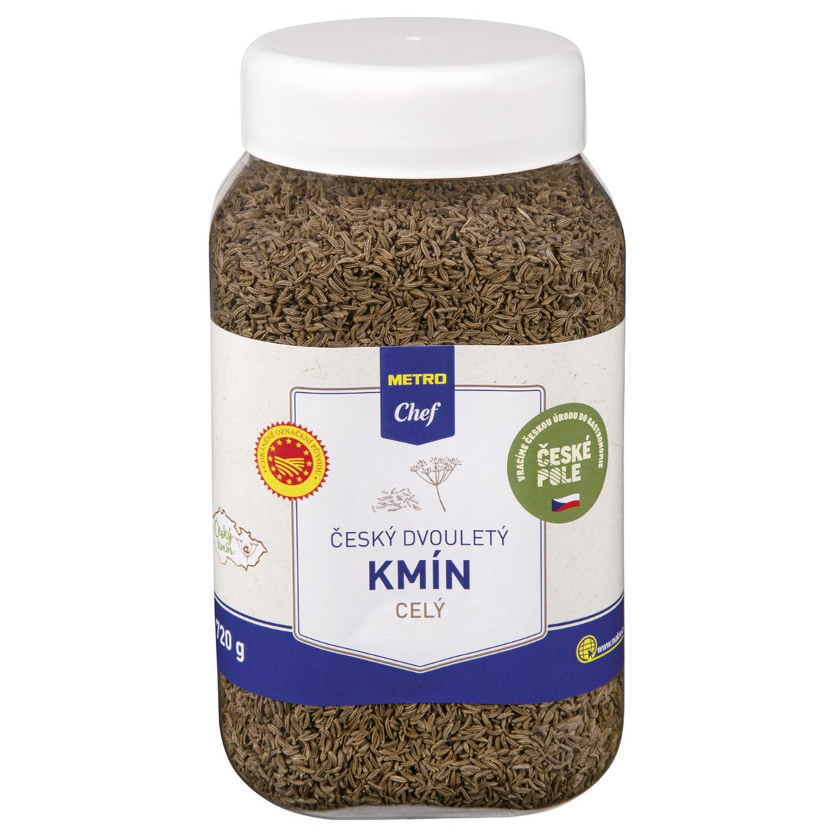 METRO Chef Kmín celý Český 2 letý 720 g