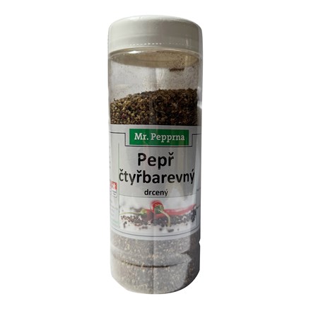 Mr. Pepperna Pepř čtyřbarevný drcený 500 g