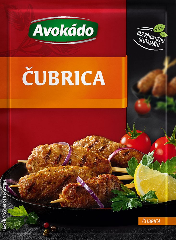 Avokádo Čubrica 5 x 22 g