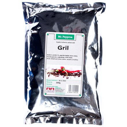 Mr. Pepprna Gril koření 1 kg