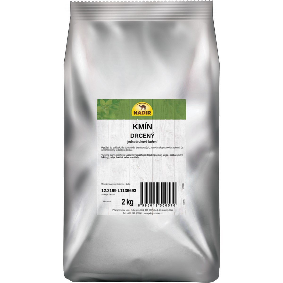 NADIR Kmín drcený 2 kg