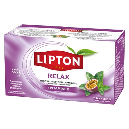 Lipton Čaj relax vitamin B 17 x 1,9 g