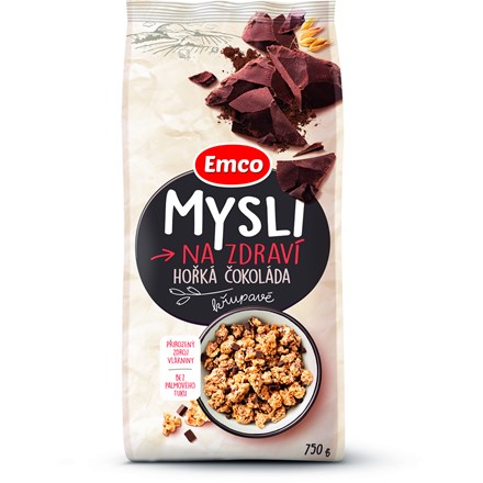 Emco Mysli hořká čokoláda 750 g
