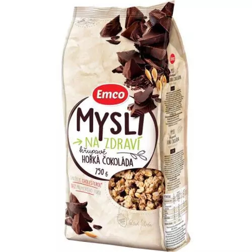 Emco Mysli hořká čokoláda 750 g