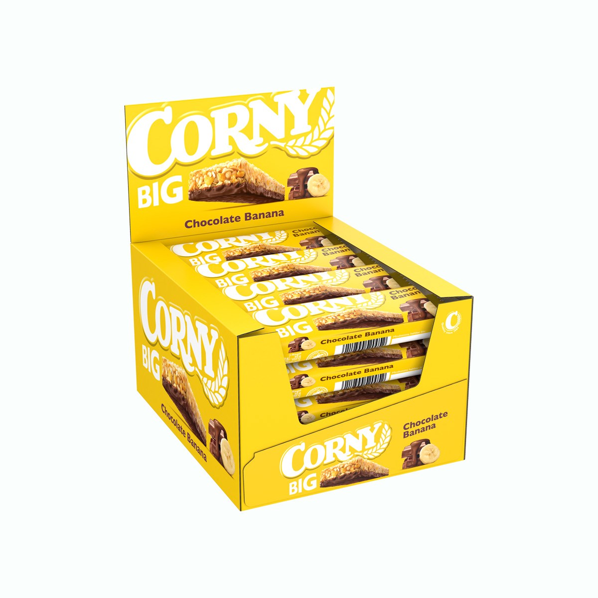Corny BIG Cereální tyčinka banán v mléčné čokoládě