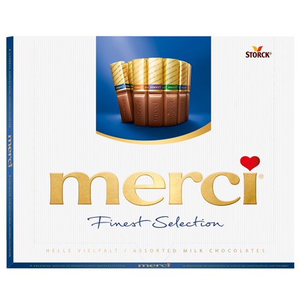 Storck Merci Finest selection Mléčná 250 g