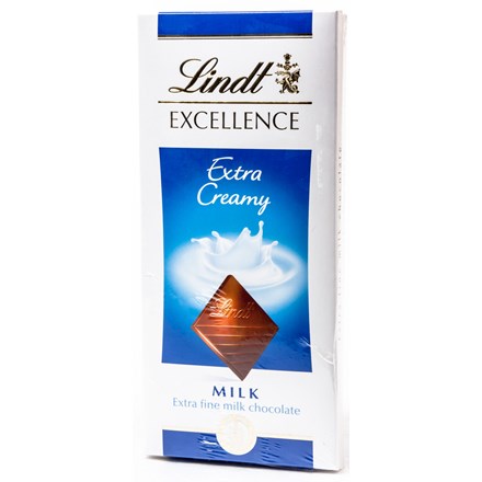 Lindt Excellence Extra Creamy čokoláda mléčná 3 x 100 g