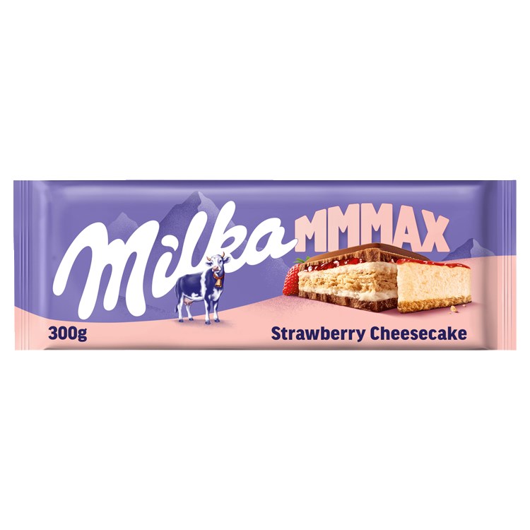 Milka Strawberry Cheesecake Mmmax 300 g