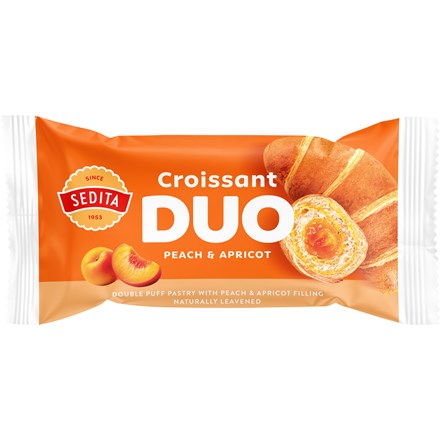 Sedita Croissant Duo broskev - meruňka