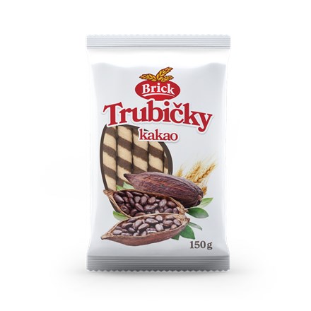 DELASHERAS Brick Trubičky kakao 150 g