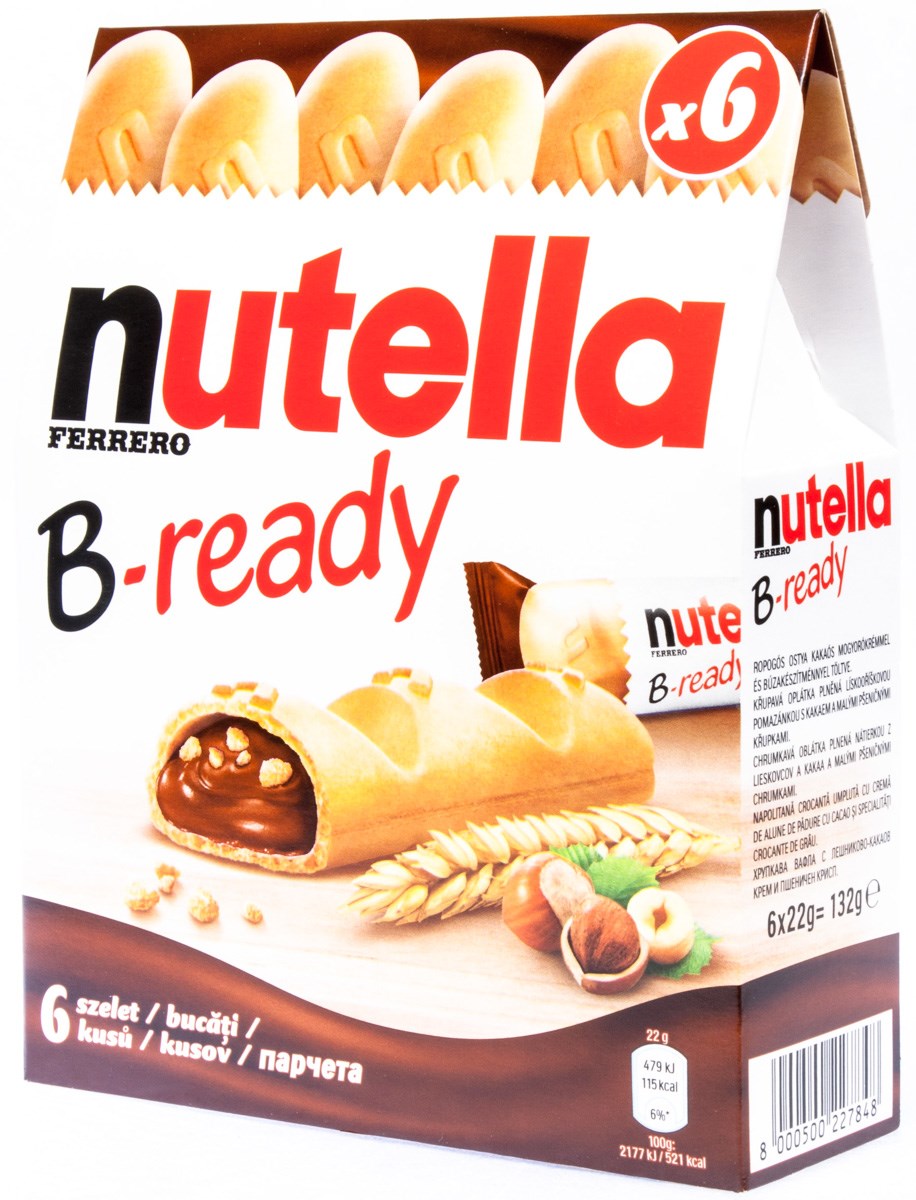 nutella B-Ready 6pack 22 g