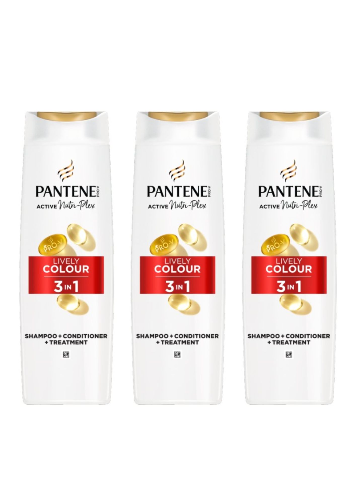 Levně Pantene 3v1 Lively Colour 3x325ml