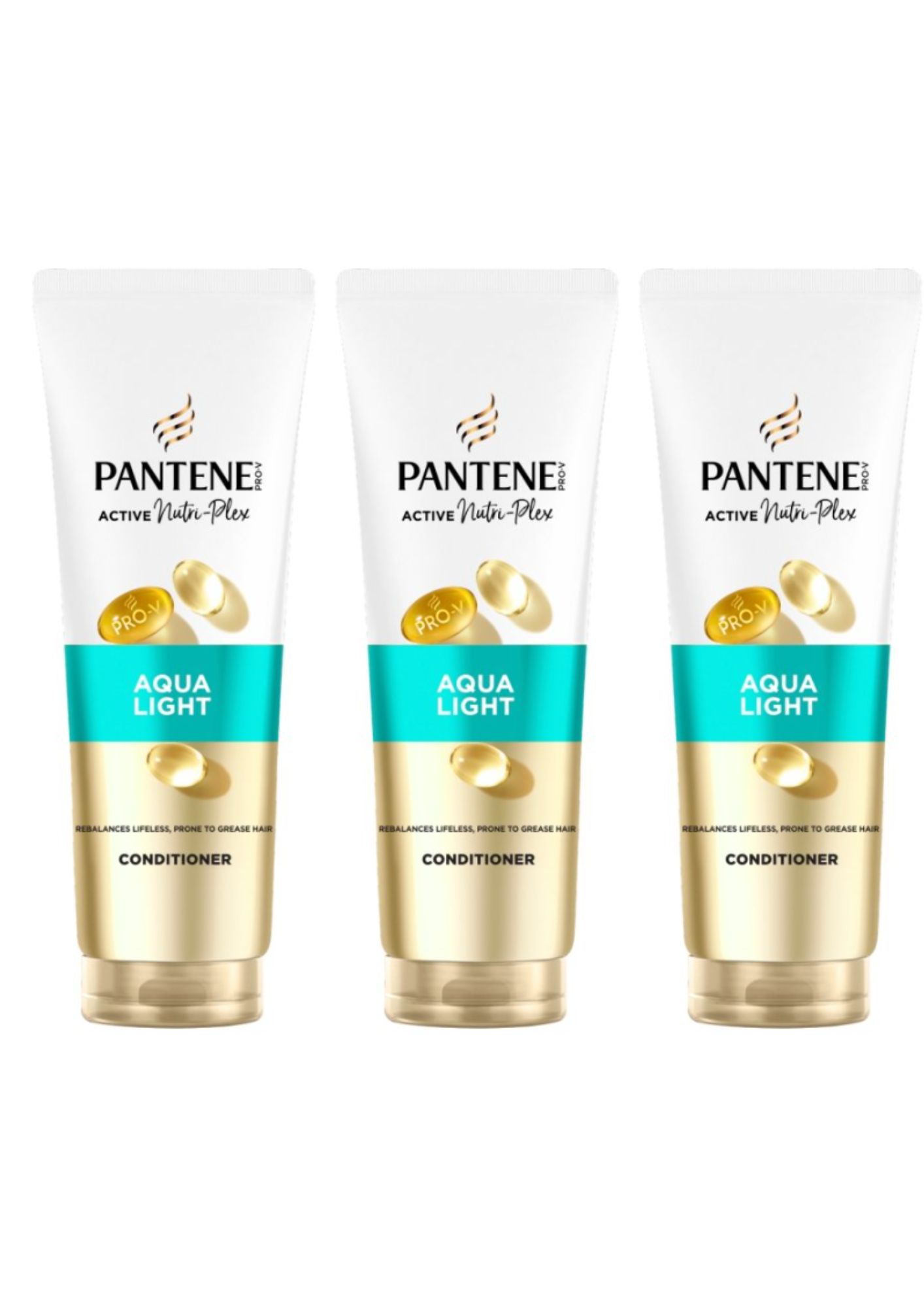 Levně Pantene kondicionér Aqua Light tuba 3x275ml
